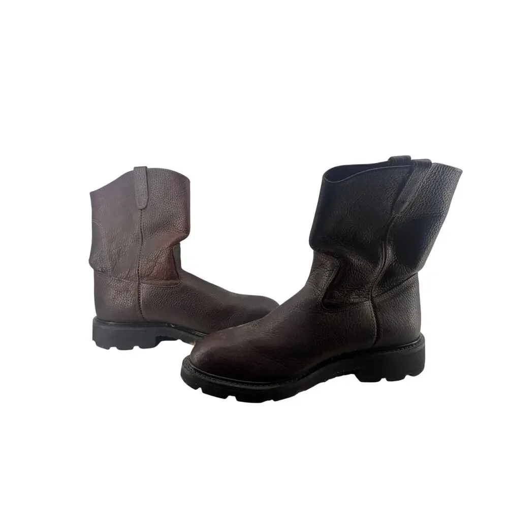 Wolverine Wellington Leather Work Hunting Boots Steel Toe Mens 13